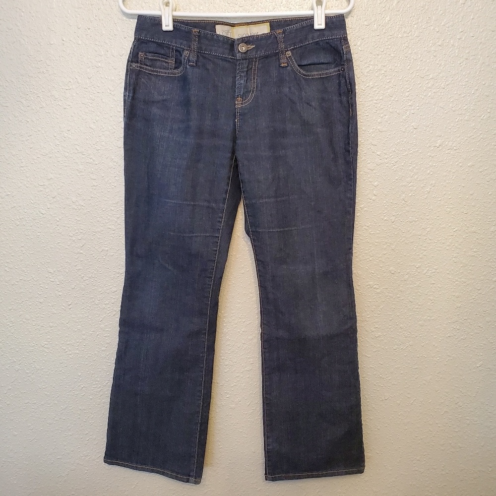 Ann Taylor LOFT curvy boot jeans